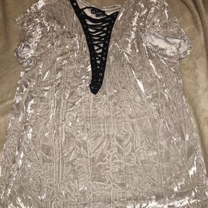 Suede shirt